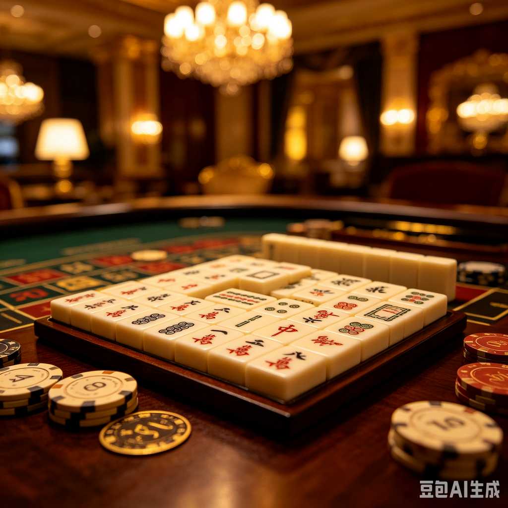 logo printed mahjong gift box