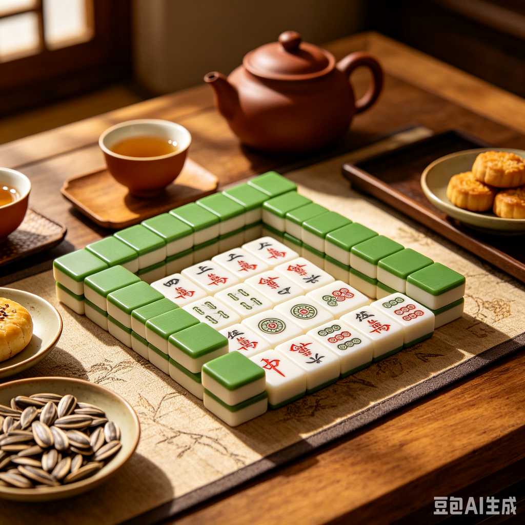 mah jongg set with carrying case